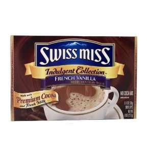 Swiss Miss Indulgent Collection French Vanilla Hot Cocoa Mix 8   1 oz 