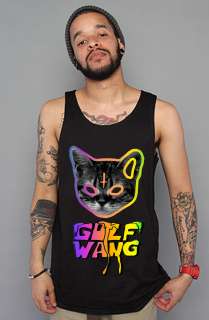   Golf Wang Shirt Wolf Gang Tyler The Creator Odd Future Cat Black Tank