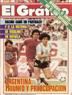 SOCCER WORLD CUP 1986 VENEZUELA  ARG MARADONA MAG ARG  
