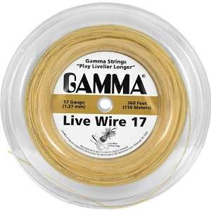  Gamma Live Wire 17 360 Gamma Tennis String Reels Sports 