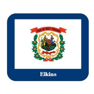   US State Flag   Elkins, West Virginia (WV) Mouse Pad: Everything Else