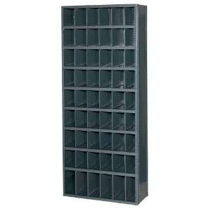   by 85 Inch High Bin 54 Opening Shelving Unit, Grey: Home Improvement