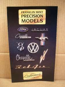 Franklin Mint Precision Models Catalog  