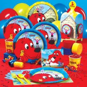   The Big Red Dog Deluxe Party Pack for 8 & 8 Favor Boxes Toys & Games