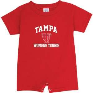  Tampa Spartans Red Womens Tennis Arch Baby Romper: Sports 