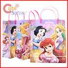 Disney Princess Party Gift Bag Set 3pc Princesses with Tangled Plastic 