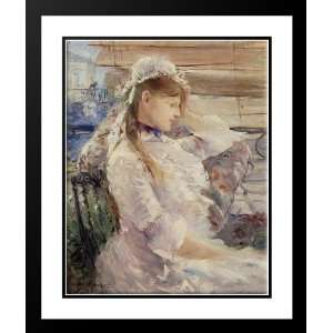  Morisot, Berthe 20x23 Framed and Double Matted Behind the 