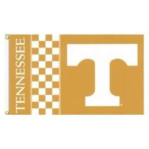  Tennessee Volunteers Checkered 3x5 Official Logo Flag 