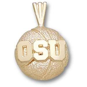  Ohio State University OSU Basketball Pendant (14kt 