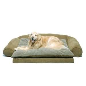  Orthopedic Sleeper Couch Dog Bed Large Sage: Pet Supplies