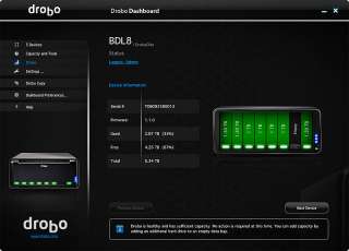 Drobo B800i 8TB (4 x 2000GB) 8 bay NAS Server   Powered by Western 