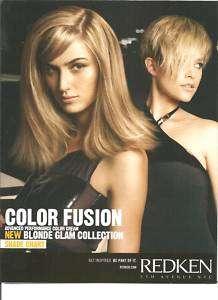 Redken Color Fusion Hair Color Shade Chart NEW 2010!!  