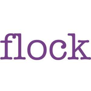  flock Giant Word Wall Sticker: Home & Kitchen