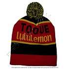 LULULEMON CHEER GEAR OLYMPIC TOQUE NWT RED/BLK/YELLOW FREE SHIPPING 
