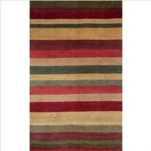    Trans Ocean TRI Tribeca Stripes Autumn Rug Furniture & Decor