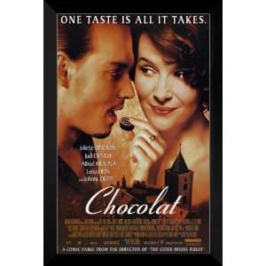   Chocolat FRAMED 27x40 Movie Poster Juliette Binoche
