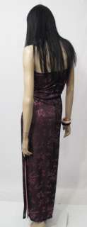   * Vintage 80s 90s Black PINK GLITTER Prom COWL NECK Party Dress M L