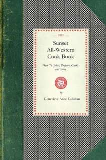    Western Cook Book by Genevieve Callahan, Applewood Books  Paperback