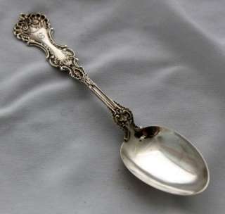 Whiting Pompadour Sterling Silver Tea Spoon  
