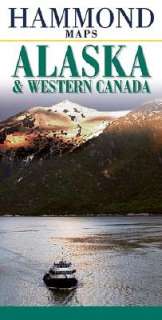 BARNES & NOBLE  Alaska/Western Canada Map by Hammond World Atlas 