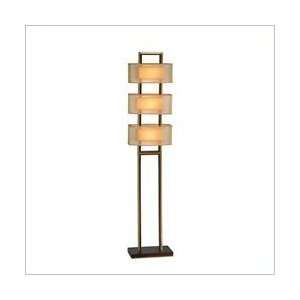   Lighting Amarillo Medium Brown Wood Accent Floor Lamp