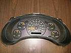 Chevy S10 Blazer GMC Jimmy instrument cluster speedometer gauges 98 99 