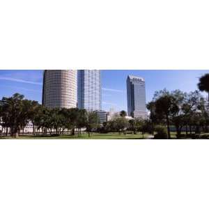 Buildings in City Viewed from Plant Park, University of Tampa, Tampa 