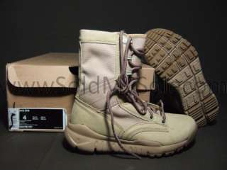 Nike SFB Tan Military Special Forces Boot New Mens Sz 4 Womens Sz 6 