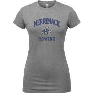  Merrimack Warriors Sport Grey Womens Varsity Washed 