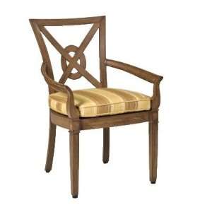   Landgrave 80133C Vienna Arm Chair with Cushion Fabric: Abacos   Straw