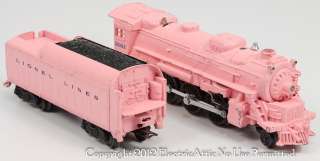 1957 Lionel 2037 500 Girls Pink Locomotive & Tender From 1587s or X736 