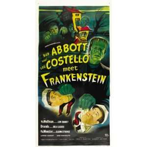  Abbott and Costello Meet Frankenstein Movie Poster 6