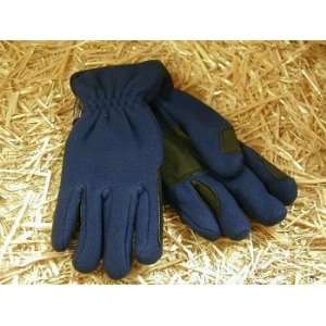  Kids Polar Fleece Thinsulate Winter Gloves Navy Sports 