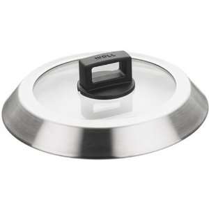 Woll Logic Tempered Glass and Stainless Steel 7 Inch Lid  