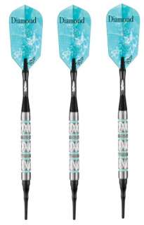 NEW VIPER Diamond 16 Gram Soft Tip Darts Set + Case 719265526148 