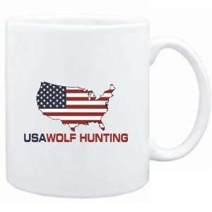Mug White  USA Wolf Hunting / MAP  Sports:  Sports 