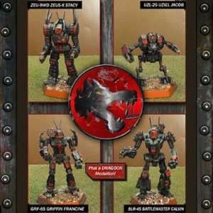  Miniatures Wolf and Blake Mechpack   Wolfs Dragoons Toys & Games