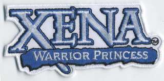 Xena Warrior Princess Logo Patch  UNUSED!  