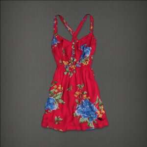  Abercrombie & Fitch Womens Dress Red Floral: Everything 