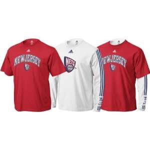 New Jersey Nets adidas Youth Short/Long Sleeve T Shirt Combo Pack 