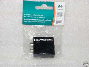 LOGITECH 5.1 ADAPTER PLAYSTATION 2 3 PS2 PS3 XBOX 360 097855026705 