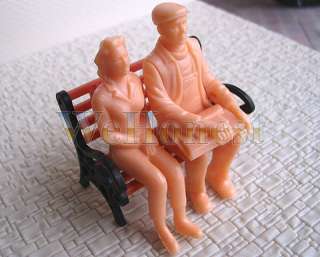 28 x G Scale 124 Unpainted Figures People passenger #F  