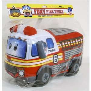  Bronx Toys FDNY Fire Truck Plush Toy: Toys & Games