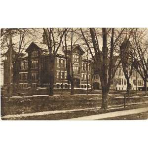   1911 Vintage Postcard High School   Oshkosh Wisconsin: Everything Else
