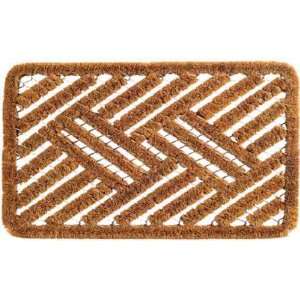   Spiral Doormat, Cross Hatch, 18 Inch by 30 Inch Patio, Lawn & Garden