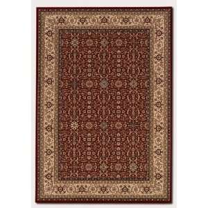 Area Rug Classic Persian Pattern in Persian Red:  