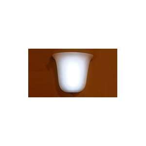  Bell Frosted Wireless Sconce