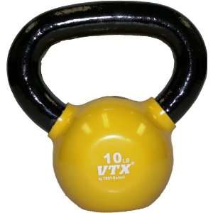  Troy Barbell VKB 010 VTX Vinyl Kettlebell   Yellow   10 