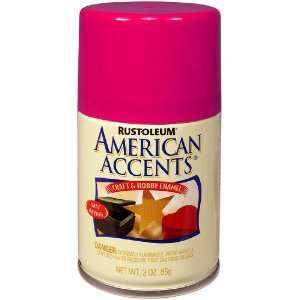 Rust Oleum 209677 American Accents Craft and Hobby Spray Paint, Semi 
