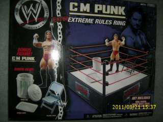 WWE ECW EXTREME RULES RING CM PUNK WRESTLING RING  